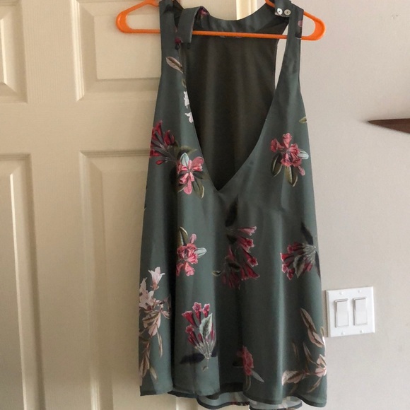 Floral backless dress - Picture 2 of 5